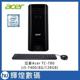 Acer TC-780 KBI-011 i5-7400 8GB/128GB SSD/ 桌上型主機