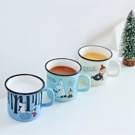 日本魯魯米陶瓷創意馬克杯 咖啡杯子卡通 牛奶馬克杯水杯