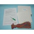 蒙特梭利-縫工教室【U-Bi小舖】圖案縫工組《含圖卡+縫針+刺工針+縫線》
