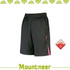【Mountneer 山林 中性透氣排汗針織短褲《深灰》】31S56-11/抗UV/UPF50+/吸濕排汗/透氣/休閒/舒適