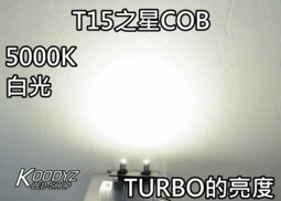 電子狂㊣T15之星COB 鍍金電路版 訂做COB 5000K美白光 真正台灣製造..