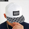 ZINIF 搖滾星球╳韓空線 HHGR字母時髦幾何潮流帽 GD 韓國代購 老帽 大學T 693510