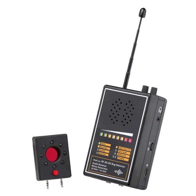 SH-055UAJLW 真正有效探測 3G/4G 偷拍竊聽 85dB噪聲產生器, 防盜錄 全頻偵測器 手機信號偵測器 確保個人隱私, 避免被偷拍及竊聽的危險