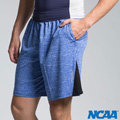 【NCAA原價$1180】極速吸濕排汗運動訓練健身機能男五分短褲-藍 C714512-550