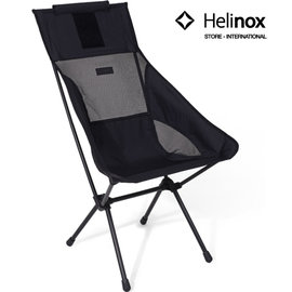 Helinox Sunset Chair 輕量戶外高腳椅/日落椅 純黑特別版 Blackout Edition 11134R2