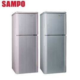 SAMPO 聲寶 140公升 雙門冰箱 SR-A14QS6(典藏銀)/A14QR8(彩虹粉)