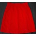 G2000紅色羊毛短裙 5號 SL61