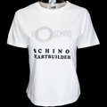 義大利精品 MOSCHINO專櫃品牌白色碎鑽logo純棉短袖T恤 義大利製
