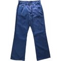 設計師品牌DW Dexter Wong寶藍色質感亮面休閒褲 英國製 M號