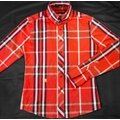 韓國品牌TASSO紅色格紋襯衫 XL號 韓國製
