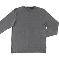 美國品牌DKNY鐵灰色彈性V領長袖T恤 XL號
