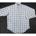 美國品牌Ralph Lauren POLO米色格紋純棉長袖襯衫 M-D-L77