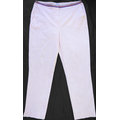 ESCADA德國頂級時裝品牌粉色細條紋高爾夫球褲 40號P74