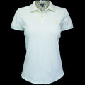 美國品牌Polo Ralph Lauren淡藍色短袖Polo衫 M號 窄版
