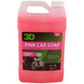 3D PINK CAR SOAP 粉紅洗車精 中性 高發泡 1 加侖