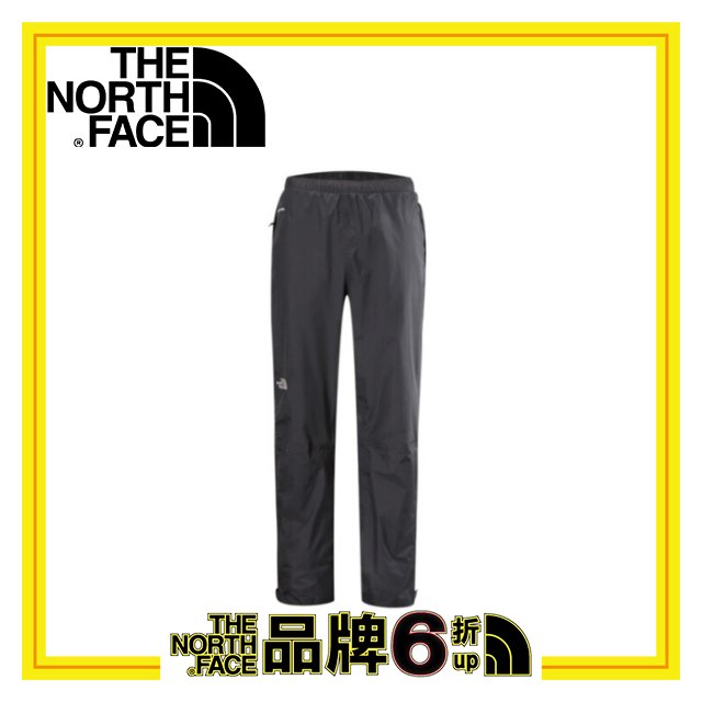 【The North Face 男 HV防水長褲《黑》】A58C-MF2/防水/透氣/長褲/戶外/登山/休閒