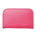 ☆Idalza☆ 日本雜誌SWEET附錄 FURLA 桃粉色 多功能 收納袋 悠遊卡 證件包 旅行護照 錢包 (特)