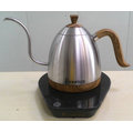 【Brewista Artisan】 細口壺，可控制溫度的咖啡手沖壺-600ml (不鏽鋼色)贈蘇門答臘優質曼特寧半磅【良鎂咖啡精品館】