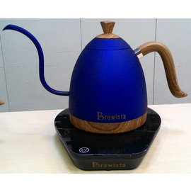【Brewista Artisan】 細口壺，可控制溫度的咖啡手沖壺-600ml (紺青藍色)贈蘇門答臘優質曼特寧半磅【良鎂咖啡精品館】