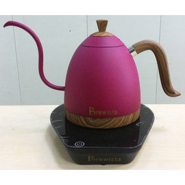 【Brewista Artisan】 細口壺，可控制溫度的咖啡手沖壺-600ml (紅色)贈蘇門答臘優質曼特寧半磅