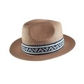 【二鹿帽飾】紳士PP男帽-咖啡/MIT(廟會陣頭帽/南北管紳士帽/表演團體紳士帽)