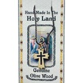 天主教聖物 以色列進口 十字架 橄欖木 項鍊 掛飾 13-7