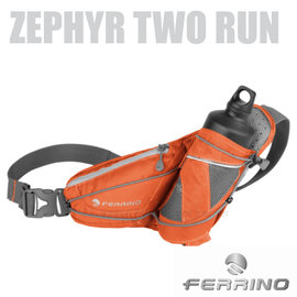 【義大利 FERRINO】MARSUPIO ZEPHYR TWO RUN 水瓶運動腰包.水壺腰包.臀包/馬拉松.三鐵.路跑.自行車/72538WR 橘