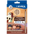 【德國 LYRA】3931124 世界膚色專用彩色鉛筆 12色/盒
