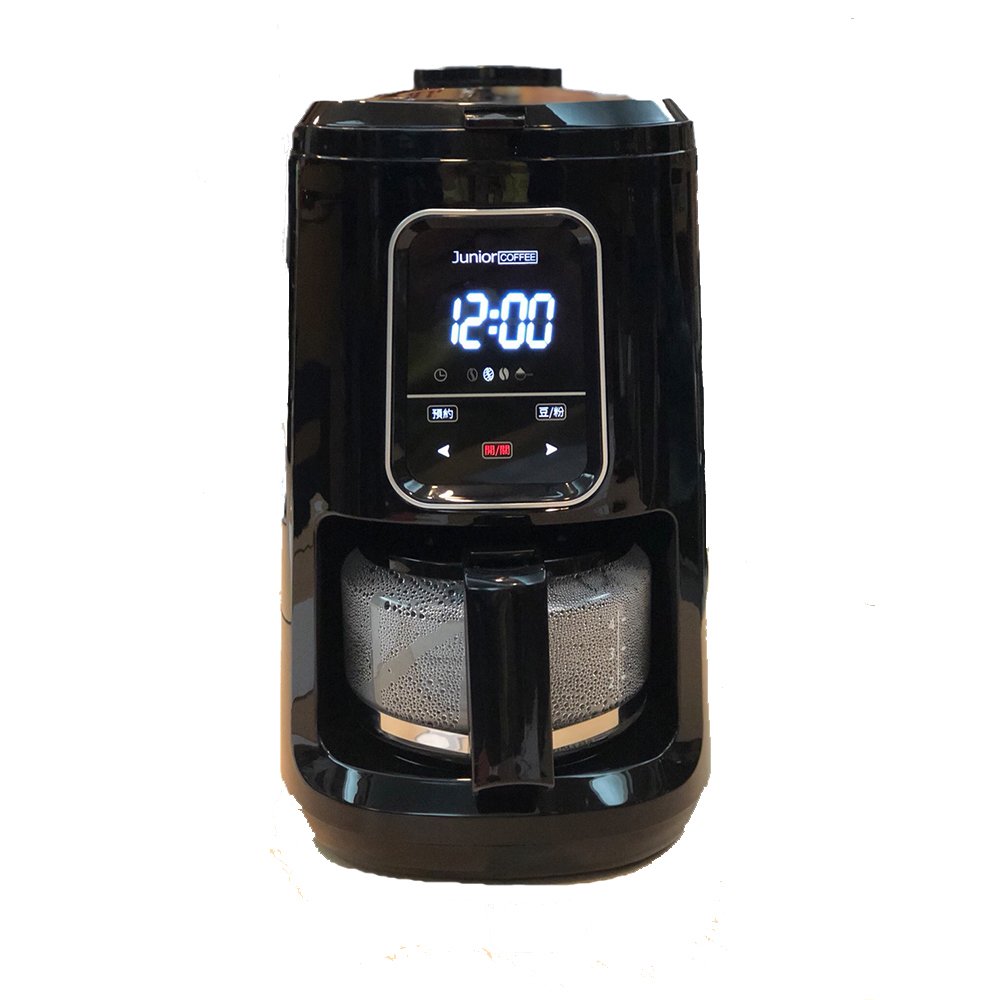 【JUNIOR】JU1441 全能美式咖啡機 / 全自動研磨沖煮 / 觸控式操作螢幕 - (容量 600ml)