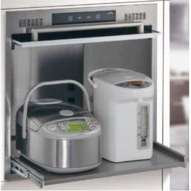《日成》喜特麗 嵌入式電器收納櫃 炊飯櫃 JT-7620L (上掀門.不銹鋼內框.托盤)