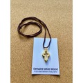 基督教禮品 以色列進口橄欖木 項鍊 掛飾 十字架經典系列 5510