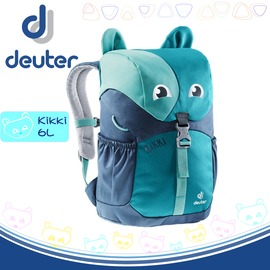 【Deuter 德國 Kikki 6L 動物造型輕量透氣兒童背包《藍/深藍》】3610519/雙肩背包/後背包/上學包/戶外教學