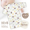 台灣製 Ailiher 優質純棉動物印花紗布長袍 初生兒幼兒嬰兒必備吸水透氣 (愛力兒專業優質棉用品)