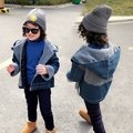 男女童加絨加厚寶寶牛仔外套 童裝2017冬季新款拉鏈連帽外衣 潮(549元)