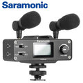 ◎相機專家◎ Saramonic 迷你麥克風混音器套組 CaMixer 單眼相機 攝影機 立體聲 XLR 監聽 勝興公司貨