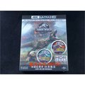 [藍光先生UHD] 侏羅紀世界2 : 殞落國度 Jurassic World : Fallen Kingdom UHD+3D+BD+DVD 四碟鐵盒版( 傳訊公司貨) - 侏儸紀世界2