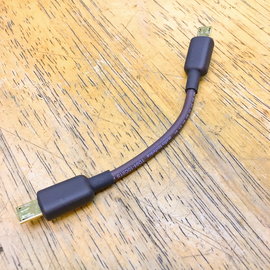 志達電子 DL042/0.1 線長0.1M Venus(維納斯) Micro USB 公- Micro USB 公 OTG USB DAC 專用傳輸線 適用mojo DA-10
