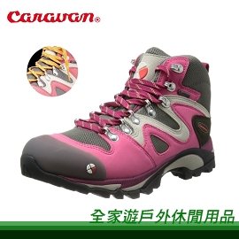 【全家遊戶外】㊣Caravan日本 G/T C4_03 女鞋 10403-粉紅/高筒 登山鞋 GORE-TEX防水