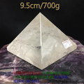 白水晶金字塔~底約9.5cm