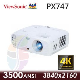 ●七色鳥●Viewsonic PX747-4K UHD 投影機3500ANSI