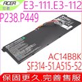 ACER電池- AC14B8K,ES1-511,R5-471T,R7-371T ES1-512,ES1-711,R3-131T,R3-471,B115-M,V3-112p,V3-371