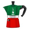 義大利 Bialetti Moka Express 摩卡壺 6人份 綠/紅 咖啡壺 義大利製造