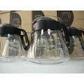 【圖騰咖啡】台灣製造~台玻手沖咖啡專用耐熱玻璃壺,花茶壺,咖啡壺600CC 水量刻度標示