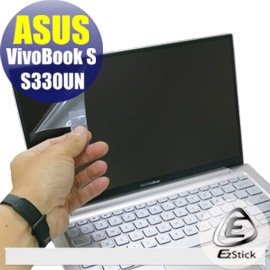 【Ezstick】ASUS S330 S330UN 靜電式筆電LCD液晶螢幕貼 (可選鏡面或霧面)
