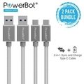 美國聲霸PowerBot PB303 USB 3.1 Type-C 轉 USB 3.0 TYPE-A 高速傳輸充電線 1條