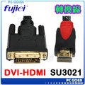 ☆pcgoex 軒揚☆ 力祥 Fujiei DVI25公-HDMI公 1.8米 數位影音傳輸線 SU3021