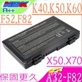 ASUS華碩電池-K40 F52,F82,F83SE,K40,K40C,K40IL,K50,K51,K60,K70,K70IC,P50,PRO5,X50,X59,X70,X70AE