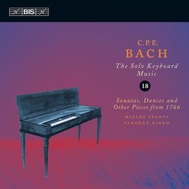 CD1492 C.P.E.巴哈：獨奏鍵盤音樂全集-18 C.P.E. Bach – Complete Solo Keyboard Music, Volume 18 (BIS)