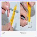 迷你 剝線器 網路線 剝線刀 剝線工具 剝皮 端子 打線器 簡易打線刀 壓線 電話線 RJ45