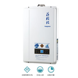 【莊頭北 Topax】16L 數位恆溫 強制排氣型排熱水器 TH-7168FE 含基本安裝 新上市(免運費)